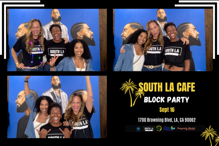 Join us at the South LA Cafe Block Party for a memorable experience and capture all the fun with our digital photo booth rental. Don't miss out on this exciting event in Los Angeles!